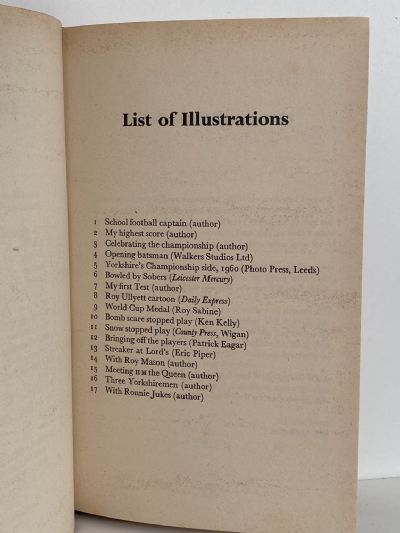 NOT OUT: Dickie Bird autobiography