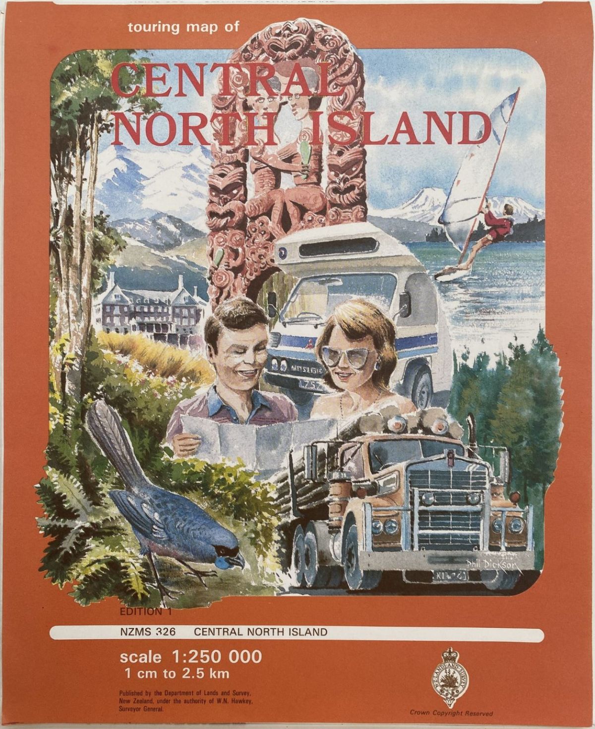 VINTAGE ROAD MAP: Central North Island