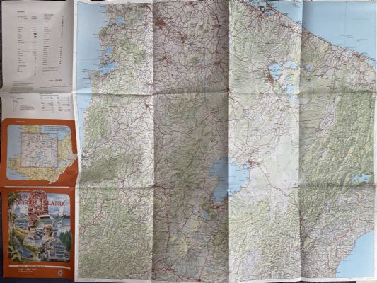 VINTAGE ROAD MAP: Central North Island