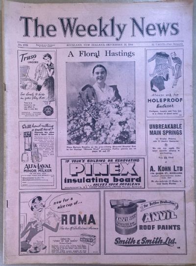OLD NEWSPAPER: The Weekly News - No. 4739, 22 September 1954