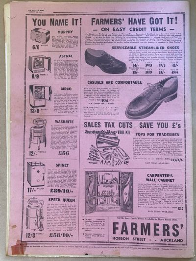 OLD NEWSPAPER: The Weekly News - No. 4735, 25 August 1954