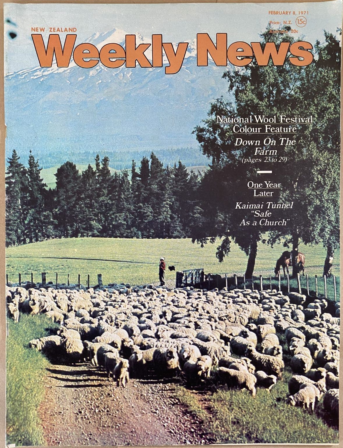 OLD NEWSPAPER: New Zealand Weekly News, No. 5592, 8 February 1971