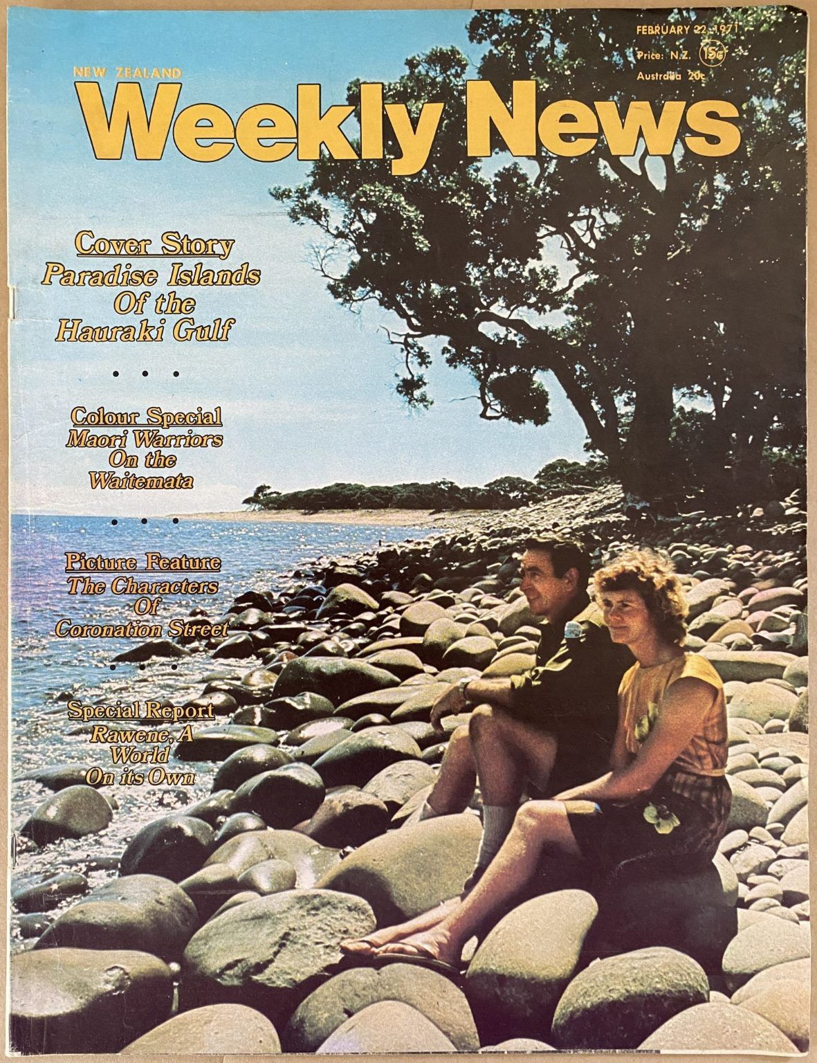OLD NEWSPAPER: New Zealand Weekly News, No. 5594, 22 February 1971