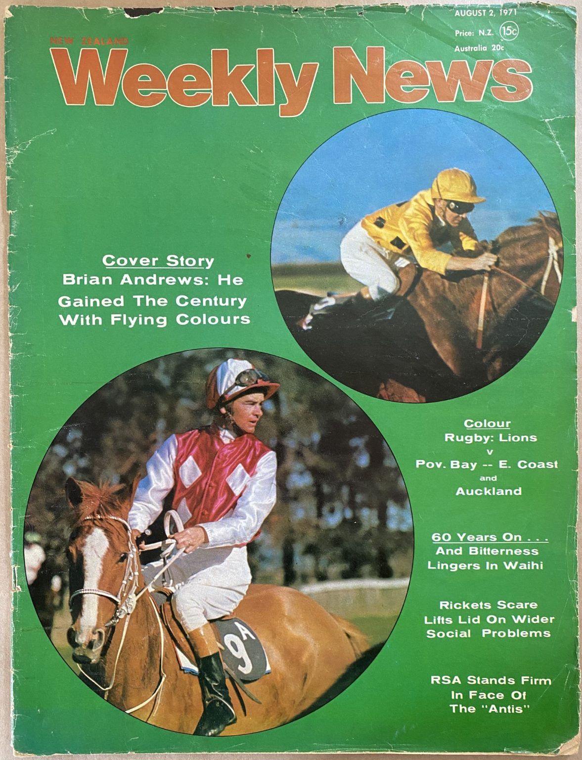 OLD NEWSPAPER: New Zealand Weekly News, No. 5616, 2 August 1971