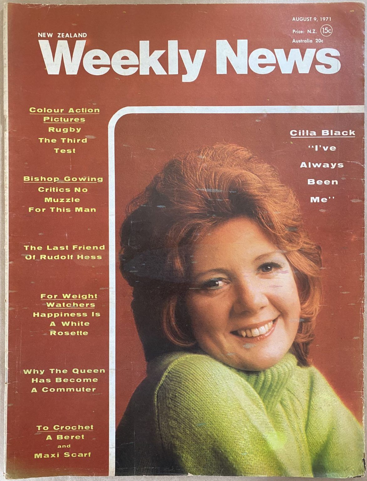 OLD NEWSPAPER: New Zealand Weekly News, No. 5617, 9 August 1971