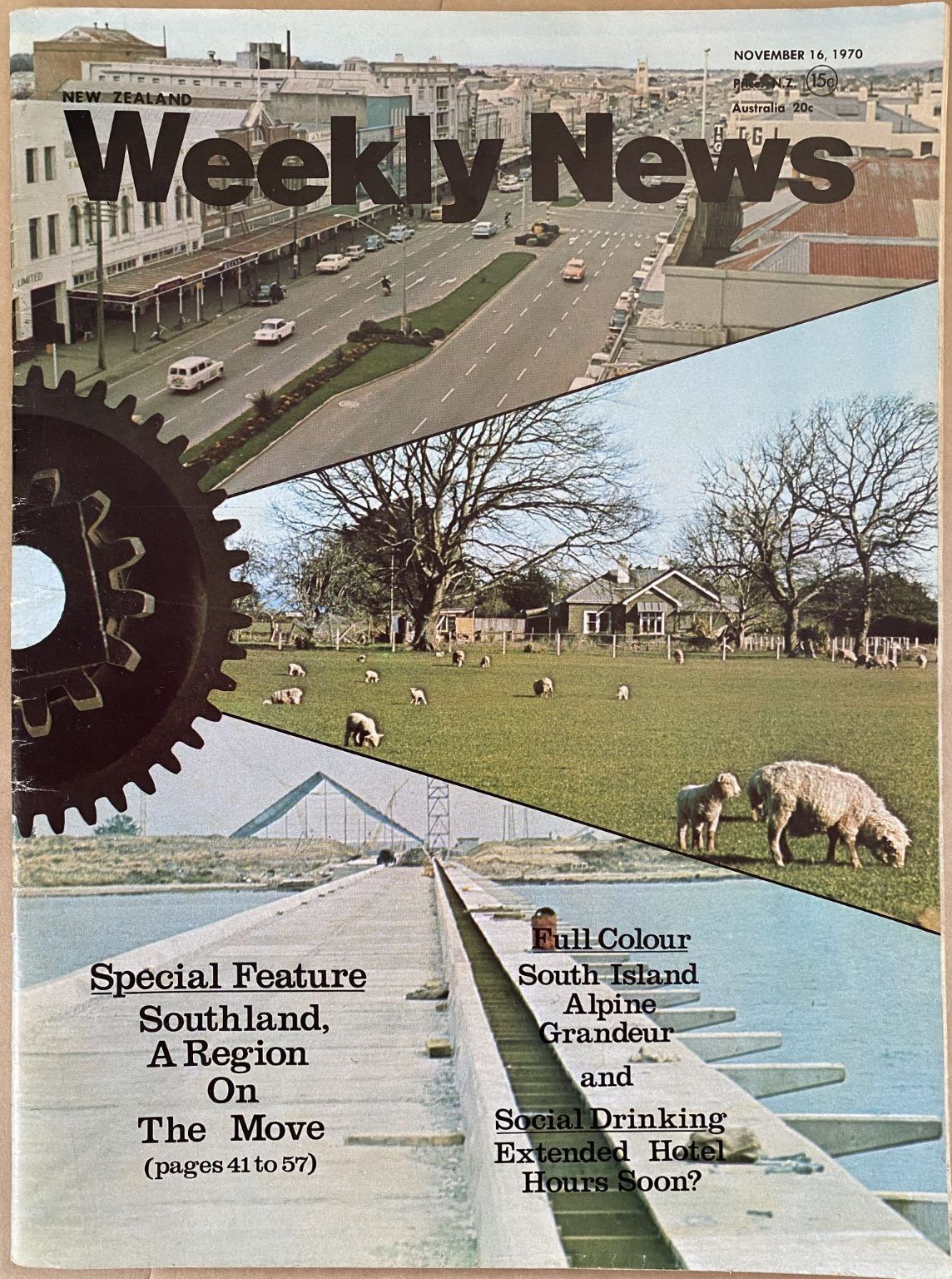 OLD NEWSPAPER: New Zealand Weekly News, No. 5580, 16 November 1970