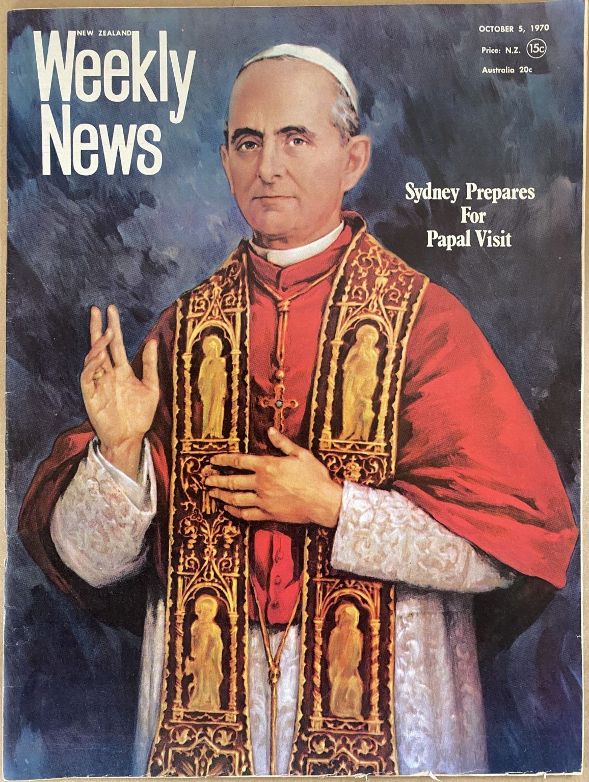 OLD NEWSPAPER: New Zealand Weekly News, No. 5574, 5 October 1970