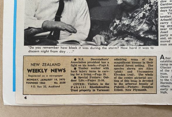 OLD NEWSPAPER: New Zealand Weekly News, No. 5538, 19 January 1970