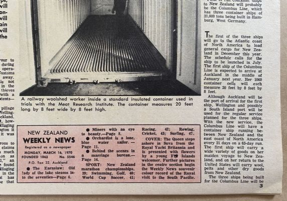 OLD NEWSPAPER: New Zealand Weekly News, No. 5546, 16 March 1970