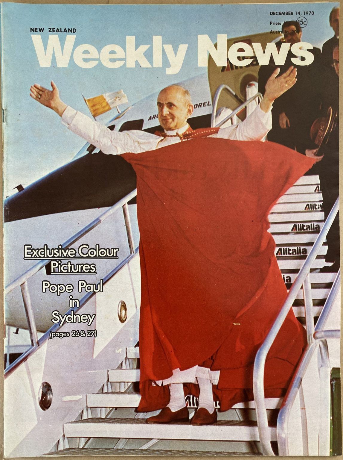 OLD NEWSPAPER: New Zealand Weekly News, No. 5584, 14 December 1970