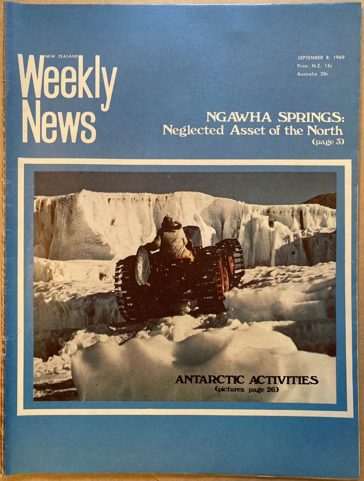 OLD NEWSPAPER: New Zealand Weekly News, No. 5519, 8 September 1969
