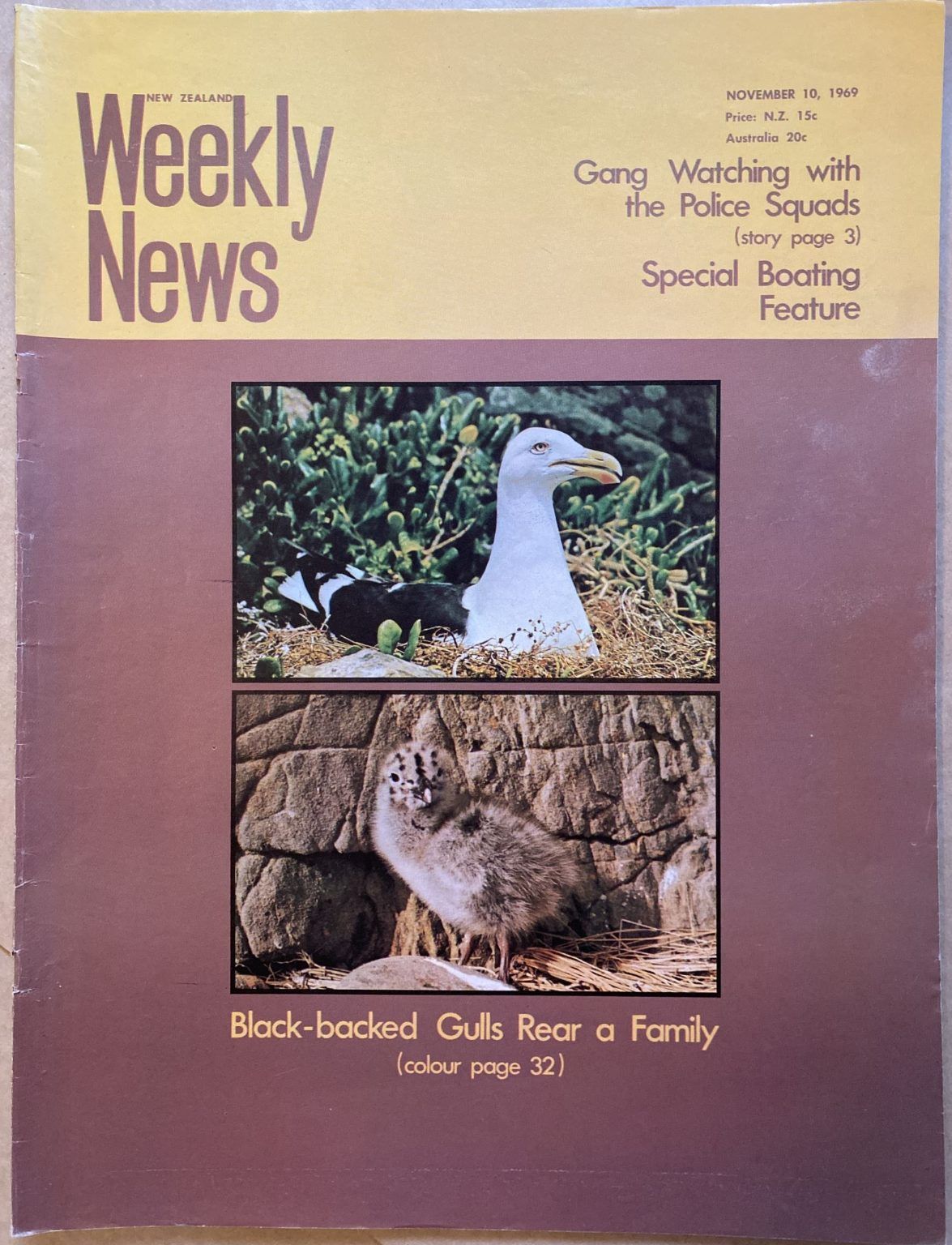OLD NEWSPAPER: New Zealand Weekly News, No. 5528, 10 November 1969