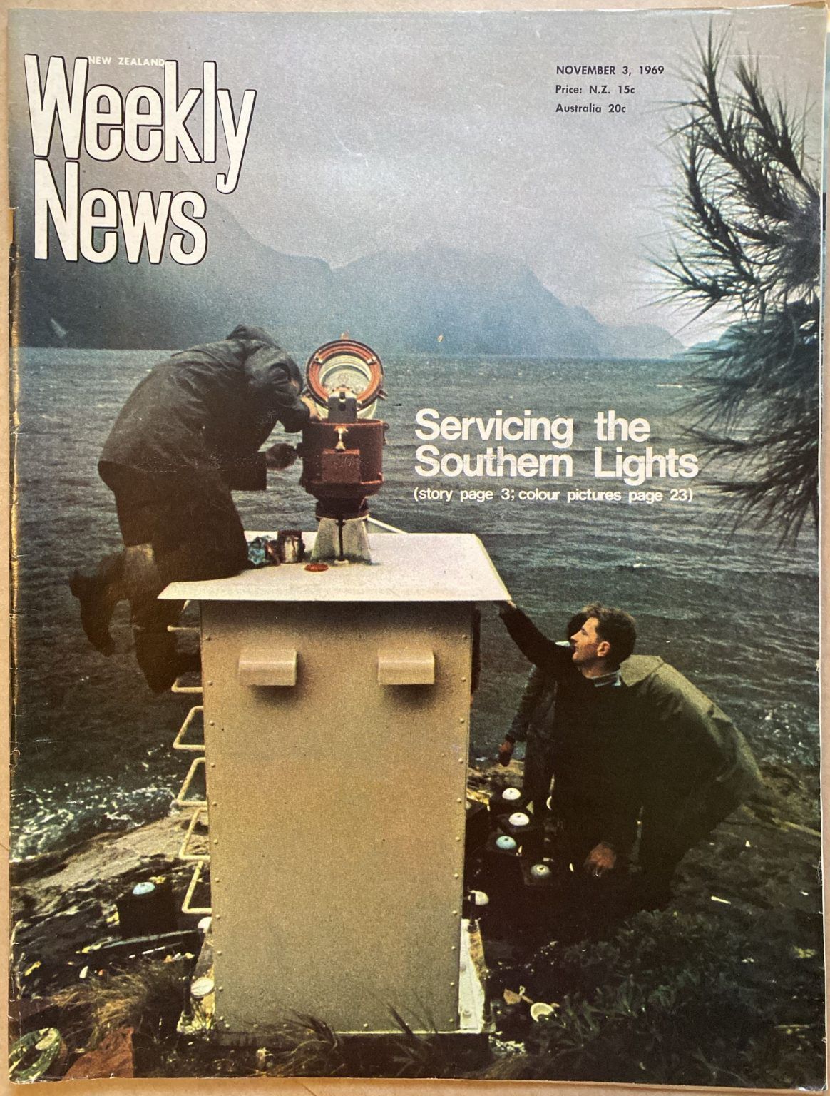 OLD NEWSPAPER: New Zealand Weekly News, No. 5527, 3 November 1969