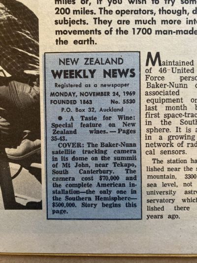 OLD NEWSPAPER: New Zealand Weekly News, No. 5530, 24 November 1969