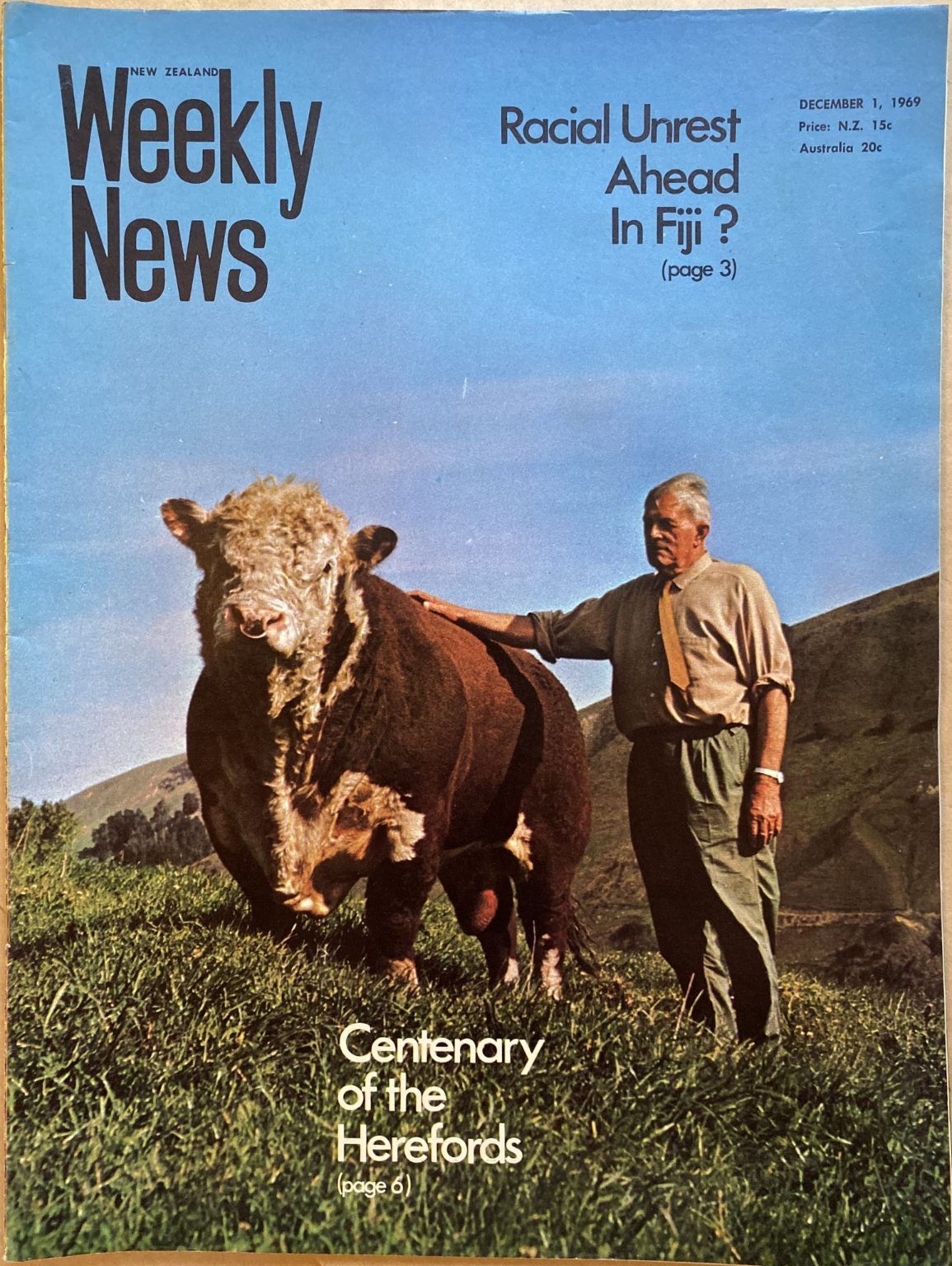 OLD NEWSPAPER: New Zealand Weekly News, No. 5531, 1 December 1969