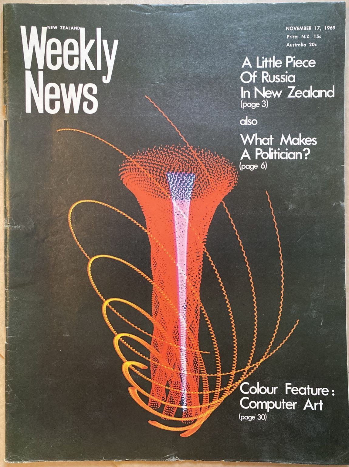 OLD NEWSPAPER: New Zealand Weekly News, No. 5529, 17 November 1969