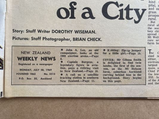 OLD NEWSPAPER: New Zealand Weekly News, No. 5513, 28 July 1969