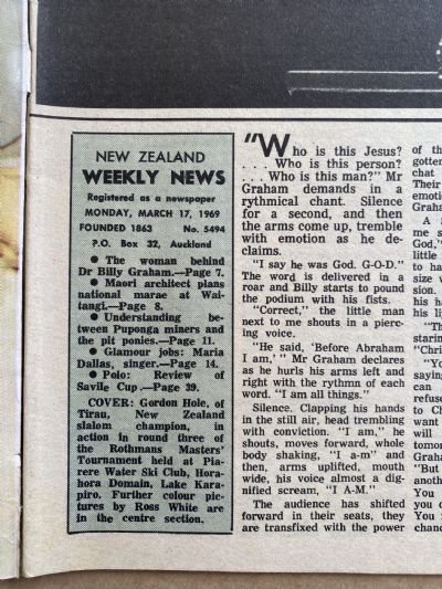 OLD NEWSPAPER: New Zealand Weekly News, No. 5494, 17 March 1969