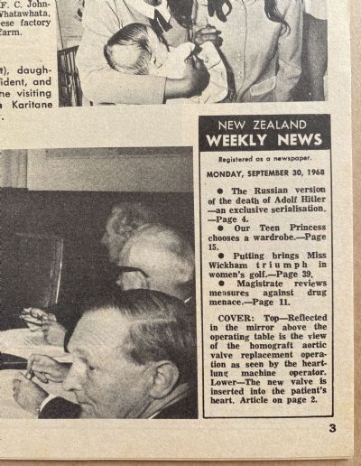 OLD NEWSPAPER: New Zealand Weekly News, 30 September 1968