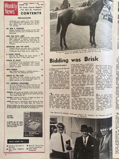 OLD NEWSPAPER: New Zealand Weekly News, No. 5436, 5 February 1968