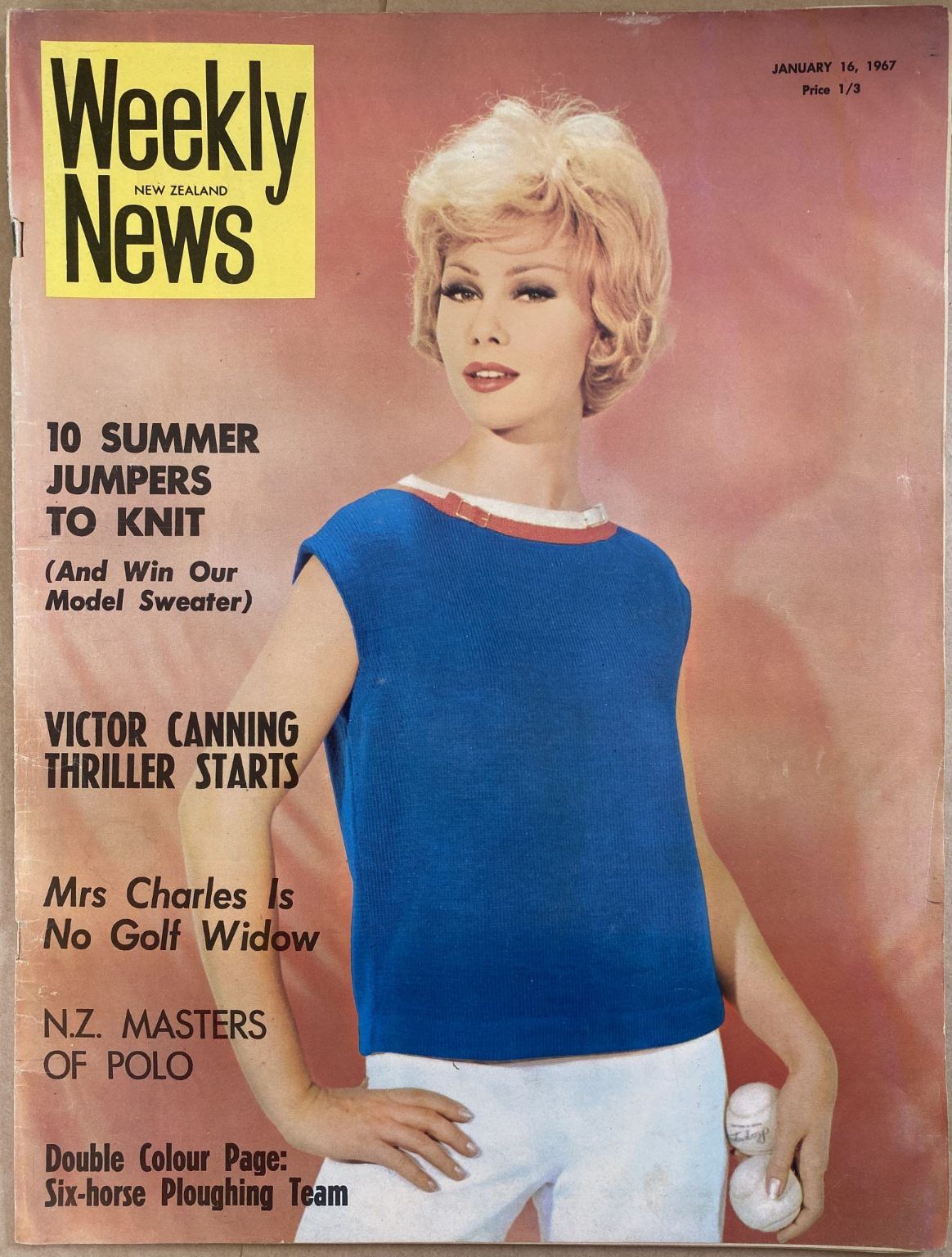 OLD NEWSPAPER: New Zealand Weekly News, No. 5382, 16 January 1967