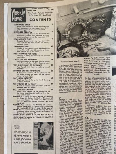 OLD NEWSPAPER: New Zealand Weekly News, No. 5385, 13 February 1967
