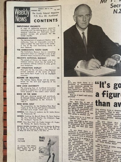 OLD NEWSPAPER: New Zealand Weekly News, No. 5397, 8 May 1967