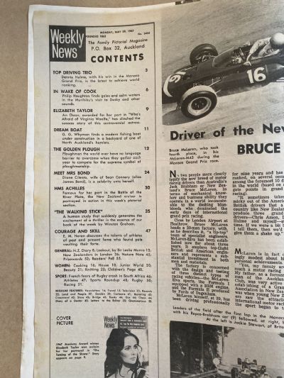OLD NEWSPAPER: New Zealand Weekly News, No. 5400, 29 May 1967