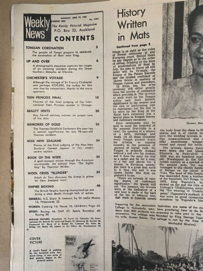 OLD NEWSPAPER: New Zealand Weekly News, No. 5403, 19 June 1967
