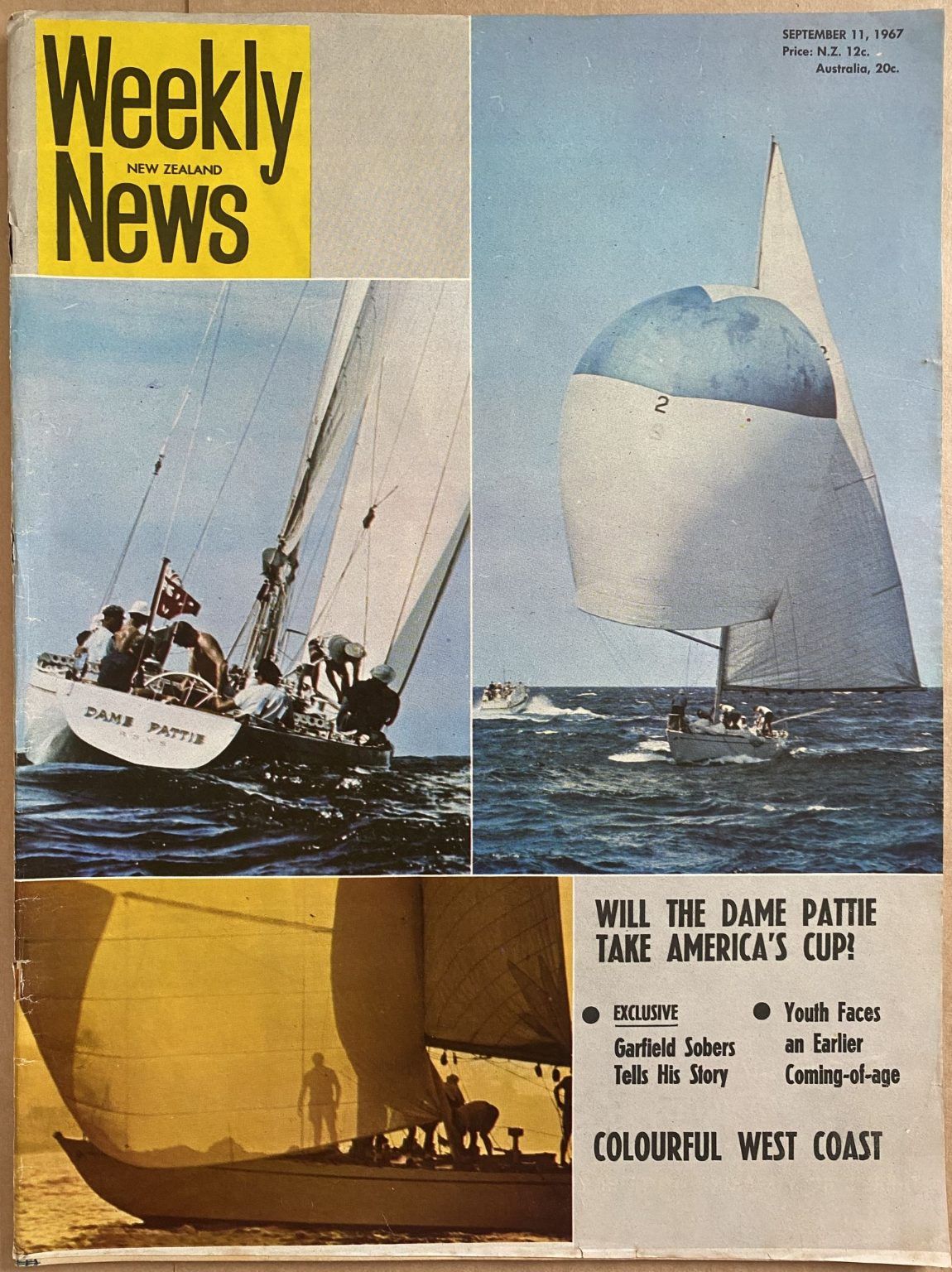 OLD NEWSPAPER: New Zealand Weekly News, No. 5415, 11 September 1967