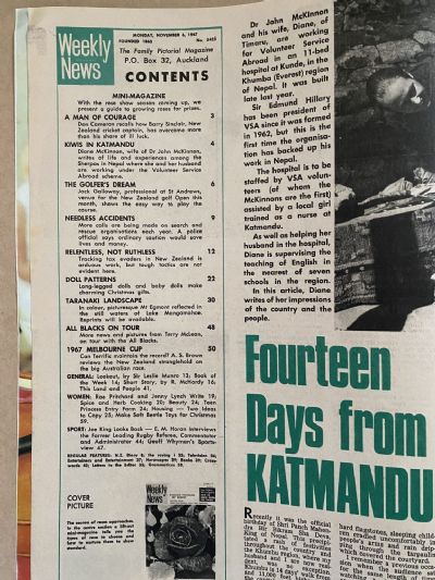 OLD NEWSPAPER: New Zealand Weekly News, No. 5423, 6 November 1967