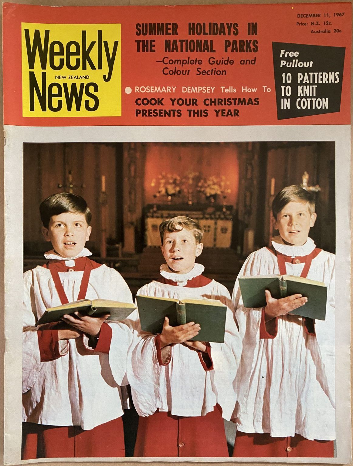 OLD NEWSPAPER: New Zealand Weekly News, No. 5428, 11 December 1967