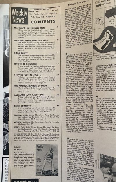 OLD NEWSPAPER: New Zealand Weekly News, No. 5347, 18 May 1966