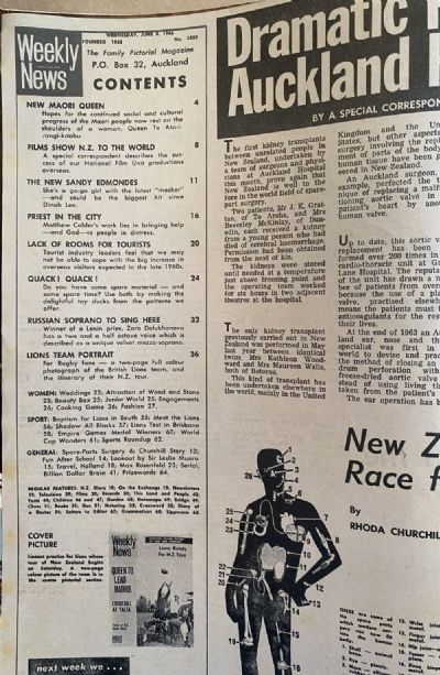 OLD NEWSPAPER: New Zealand Weekly News, No. 5350, 8 June 1966