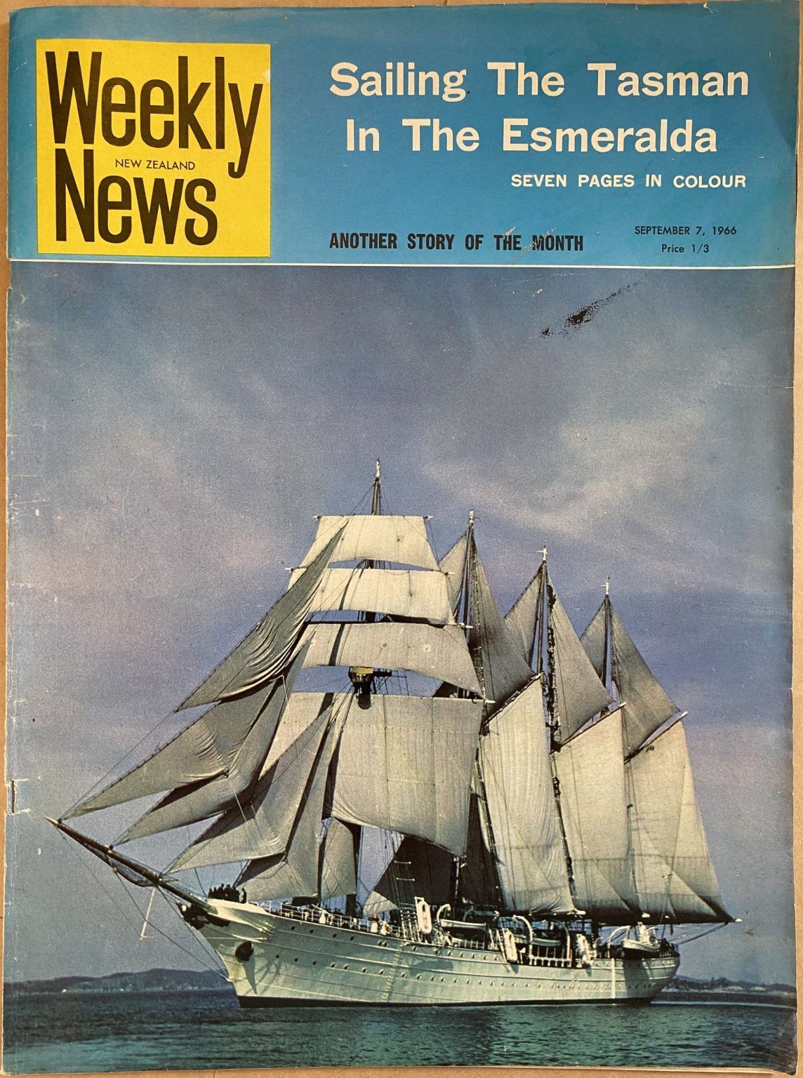 OLD NEWSPAPER: New Zealand Weekly News, No. 5363, 7 September 1966