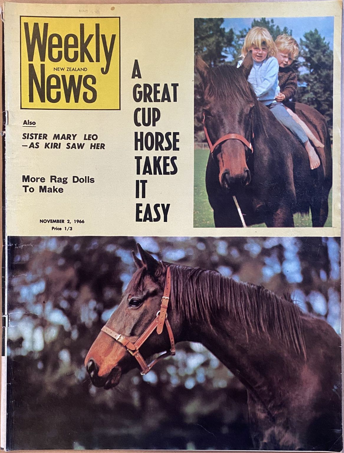 OLD NEWSPAPER: New Zealand Weekly News, No. 5371, 2 November 1966