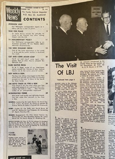 OLD NEWSPAPER: New Zealand Weekly News, No. 5370, 26 October 1966