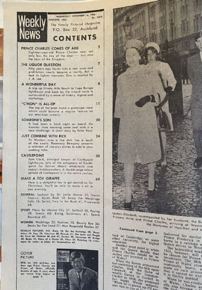 OLD NEWSPAPER: New Zealand Weekly News, No. 5373, 16 November 1966