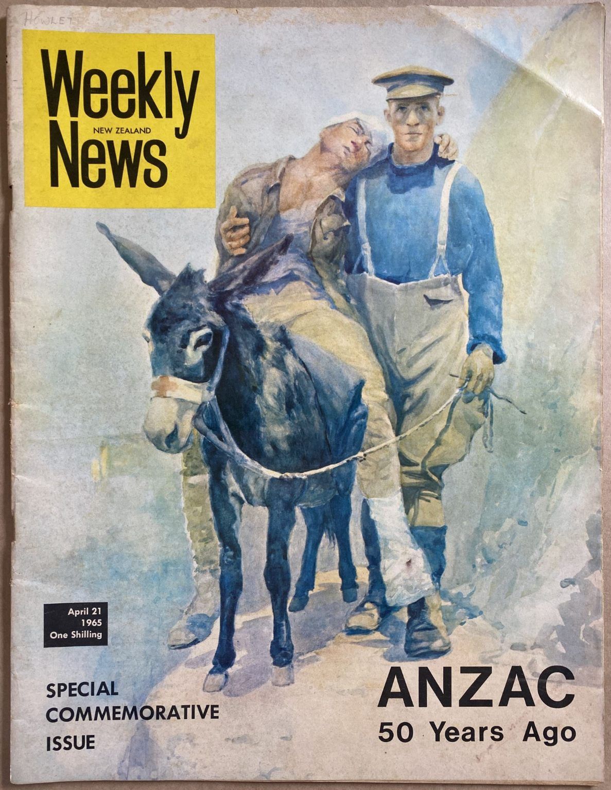 OLD NEWSPAPER: New Zealand Weekly News, No. 5291, 21 April 1965