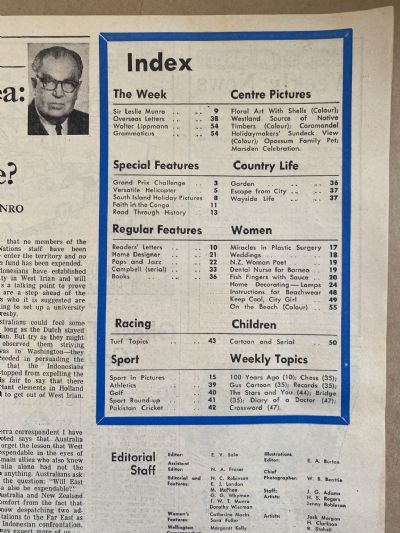 OLD NEWSPAPER: New Zealand Weekly News, No. 5276, 6 January 1965