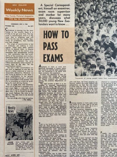 OLD NEWSPAPER: New Zealand Weekly News, No. 5319, 3 November 1965