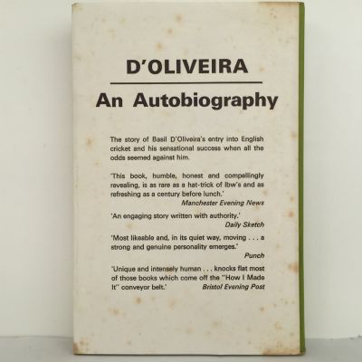 THE D'OLIVEIRA AFFAIR