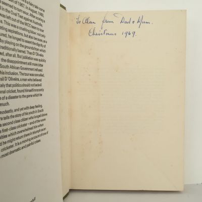 THE D'OLIVEIRA AFFAIR