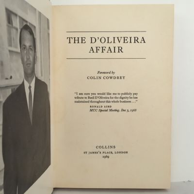 THE D'OLIVEIRA AFFAIR