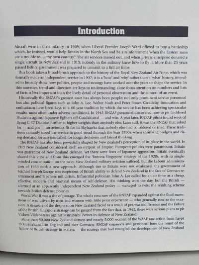KIWI AIR POWER: The History of the RNZAF