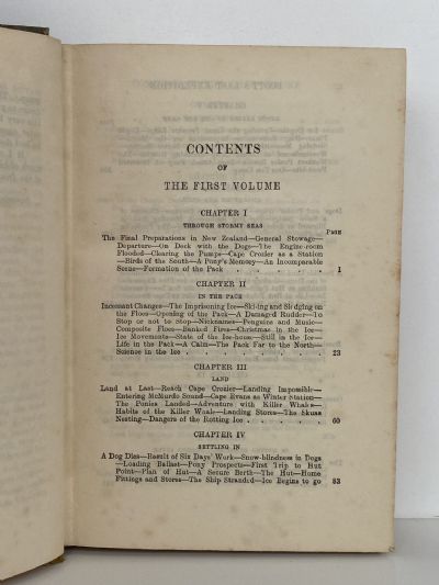 SCOTT'S LAST EXPEDITION - 2 Volume Set