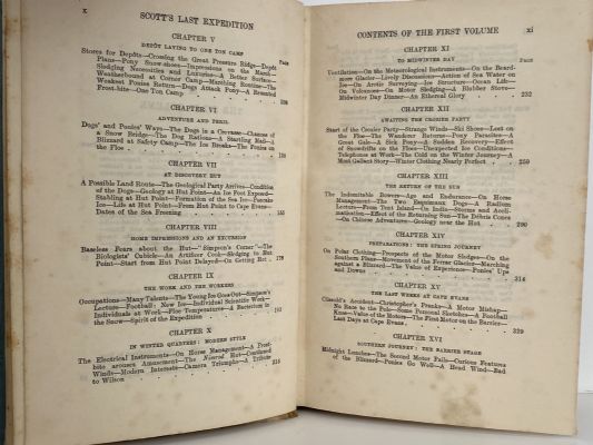 SCOTT'S LAST EXPEDITION - 2 Volume Set