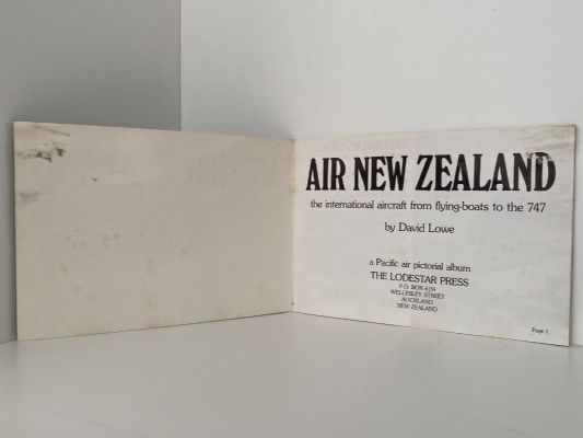 AIR NEW ZEALAND: From flying boats to the B747