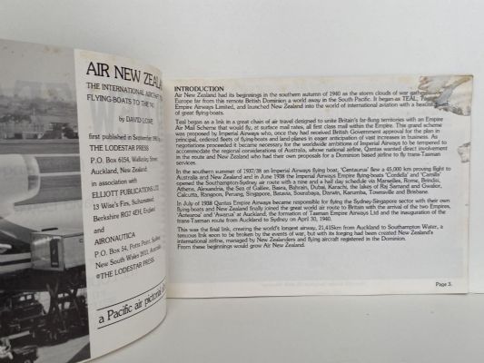 AIR NEW ZEALAND: From flying boats to the B747