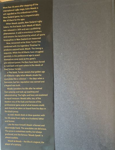MEADS: Biography of Colin Meads, the great All Black